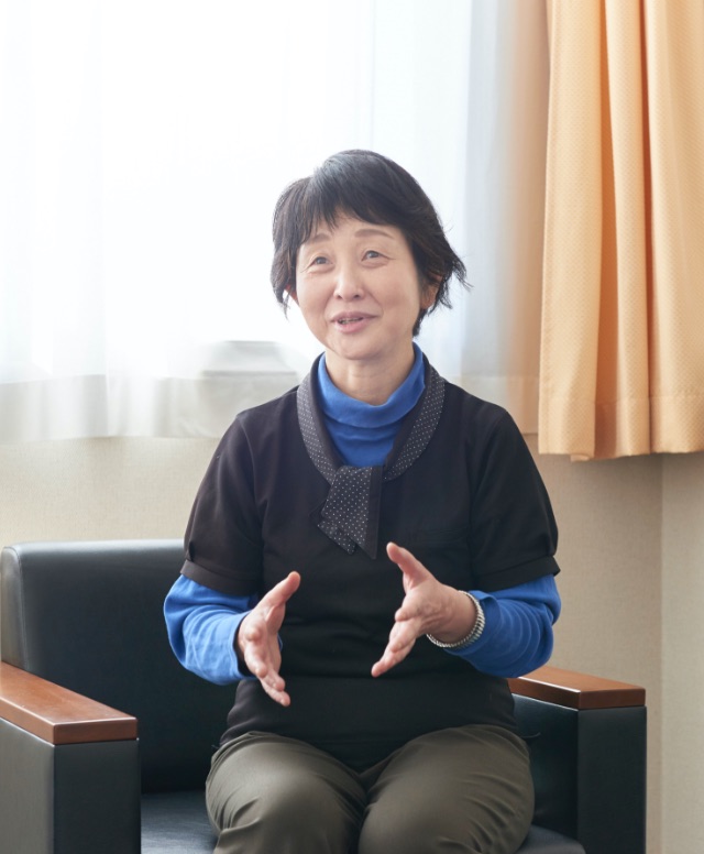 訪問看護事業部長 芹田優子